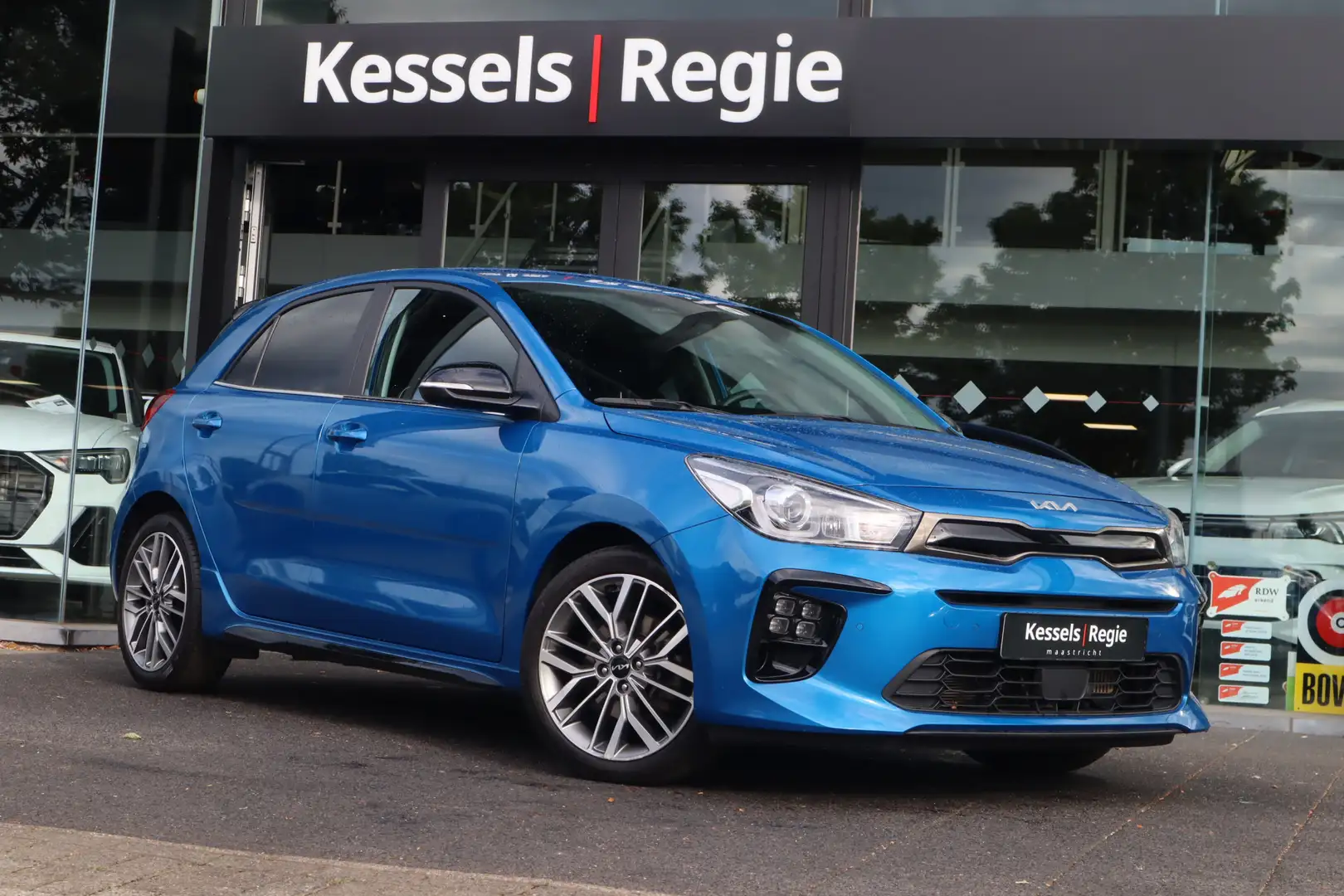 Kia Rio 1.0 T-GDi MHEV GT-Line Camera CarPlay Blis Blauw - 1