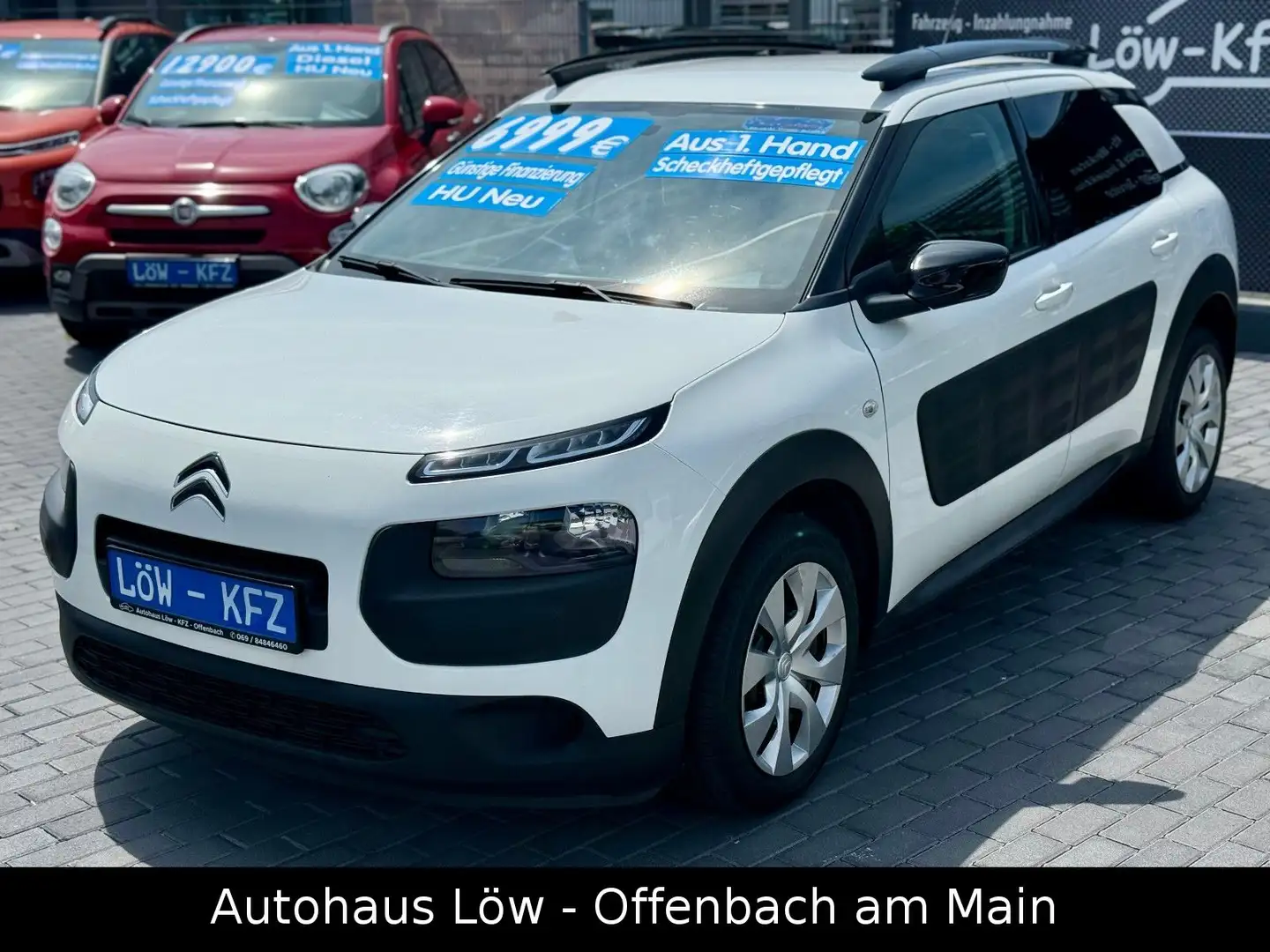 Citroen C4 Cactus Feel 1. HAND SCHECKHEFT SEHR GEPFLEGT Blanc - 2