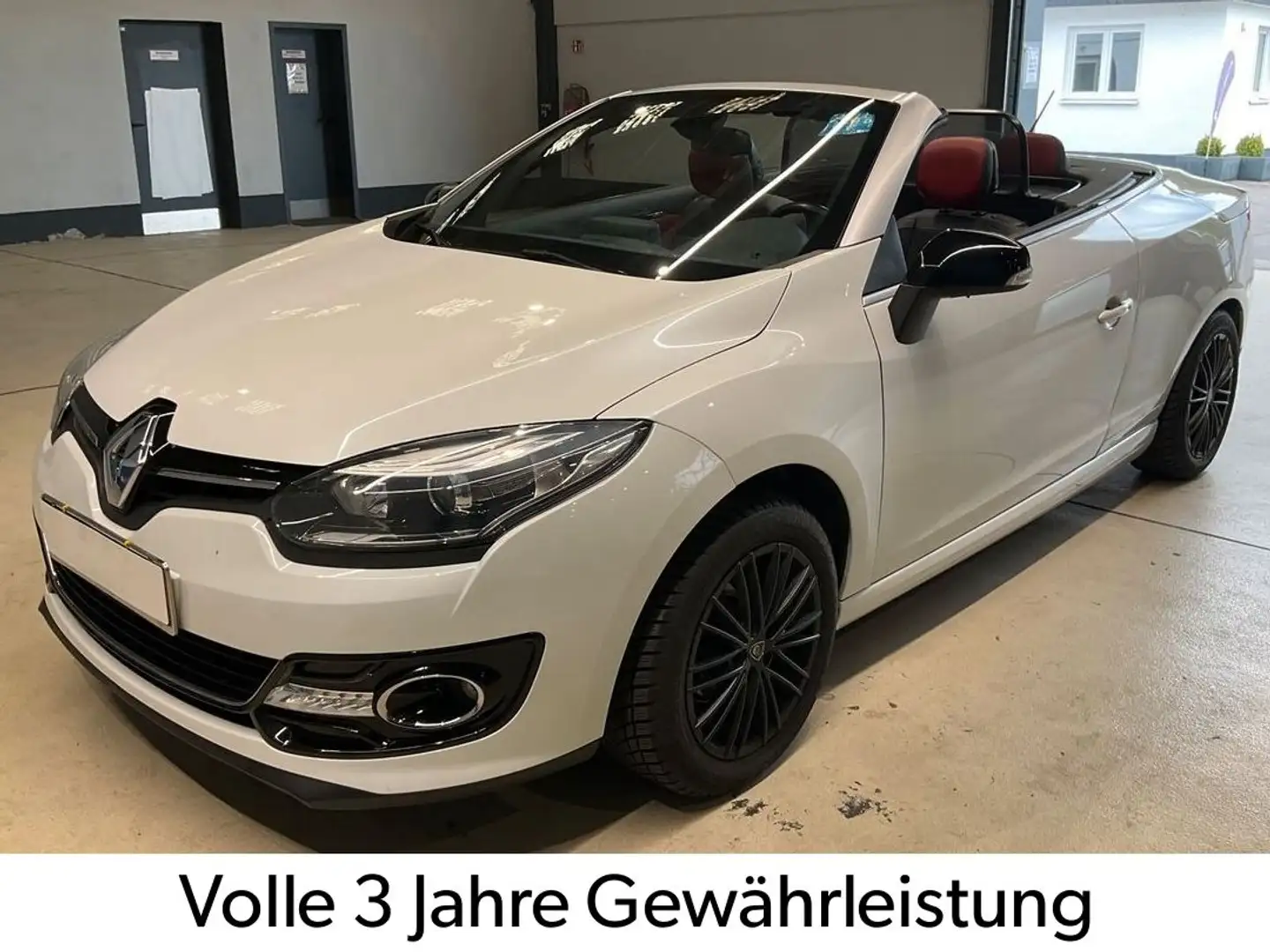 Renault Megane MEGANE *LPG GAS*LUXE*2HAND-NAVI-AUTOMA-LEDER-SHZ Blanco - 1