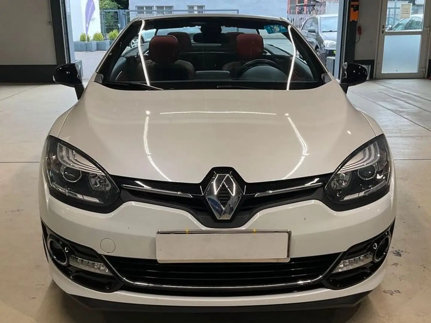 Renault Megane MEGANE *LPG GAS*LUXE*2HAND-NAVI-AUTOMA-LEDER-SHZ Blanco - 2