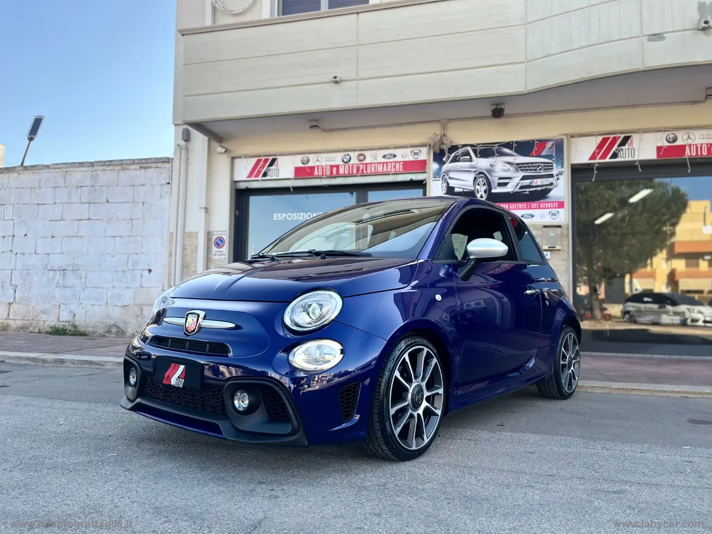 Abarth 595 1.4 Turbo T-Jet 165 CV Turismo Blu/Azzurro - 1