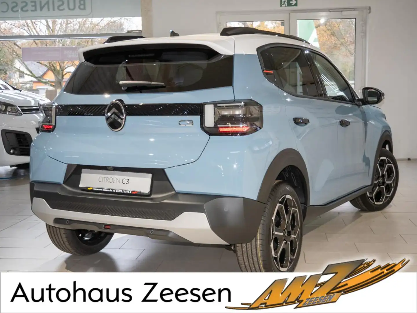Citroen C3 Elektro Max ⚡inkl. Allwetterreifen, Winter-Paket & Blau - 2