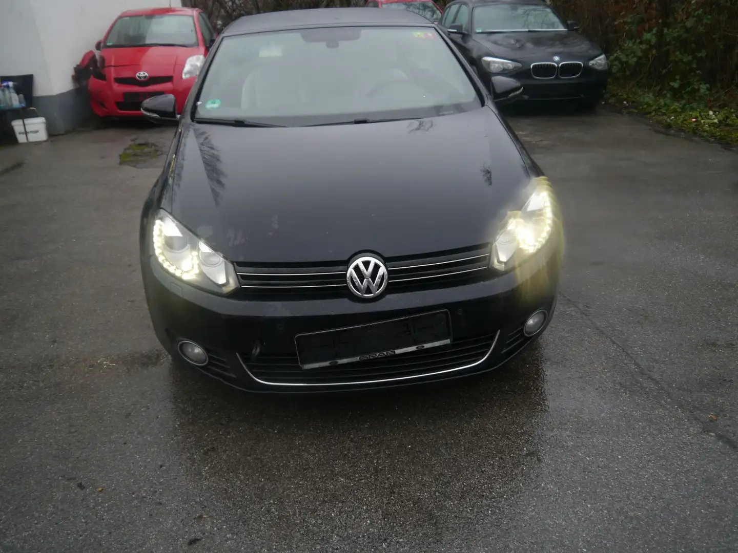Volkswagen Golf VI Cabriolet Basis Noir - 2