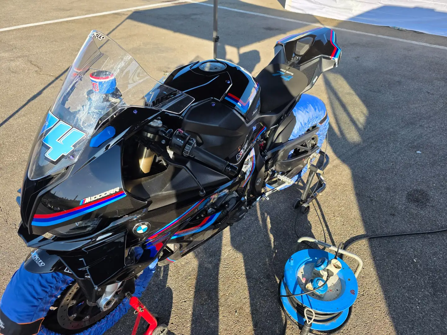 BMW S 1000 RR Zwart - 1