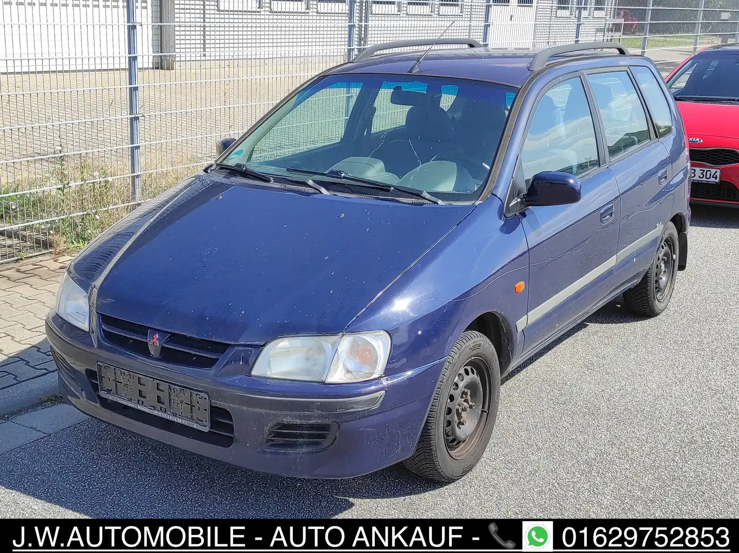 Mitsubishi Space Star 1300 GLX KLIMAANLAGE PDC SERVO ABS VOLL-FAHRBEREIT Bleu - 2