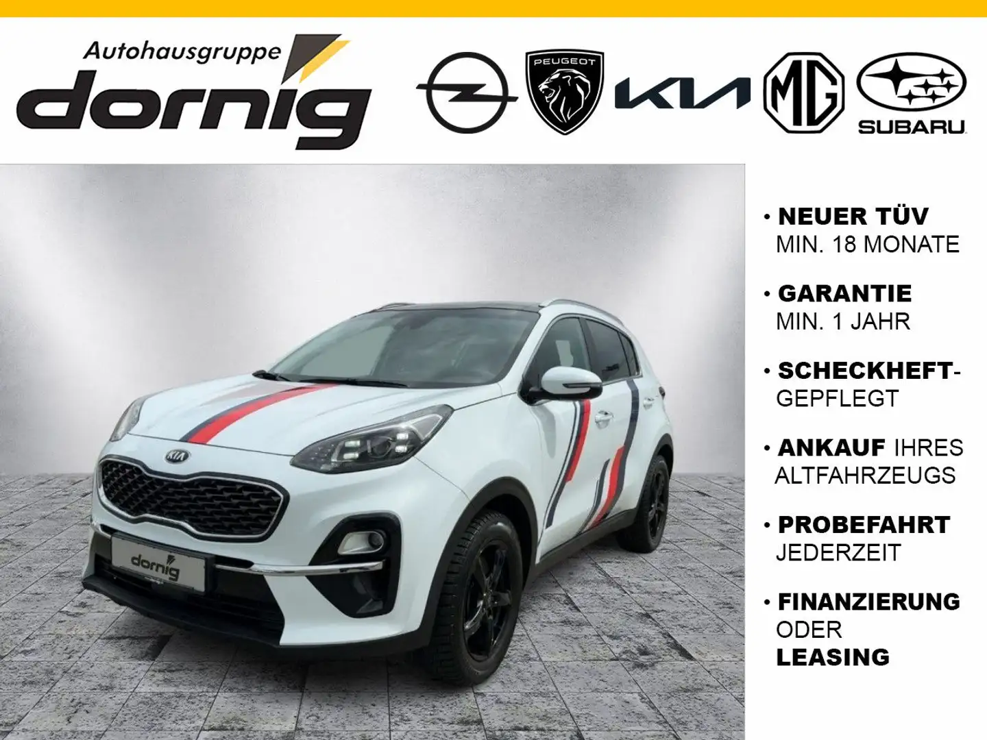 Kia Sportage Spirit 2WD Blanco - 1