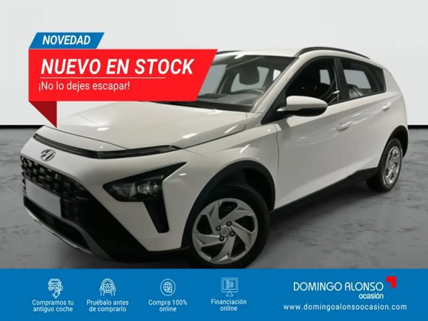 Hyundai BAYON 1.0 T-GDi 73,6 kW (100 CV) MT6 2WD Sense + Blanco - 1