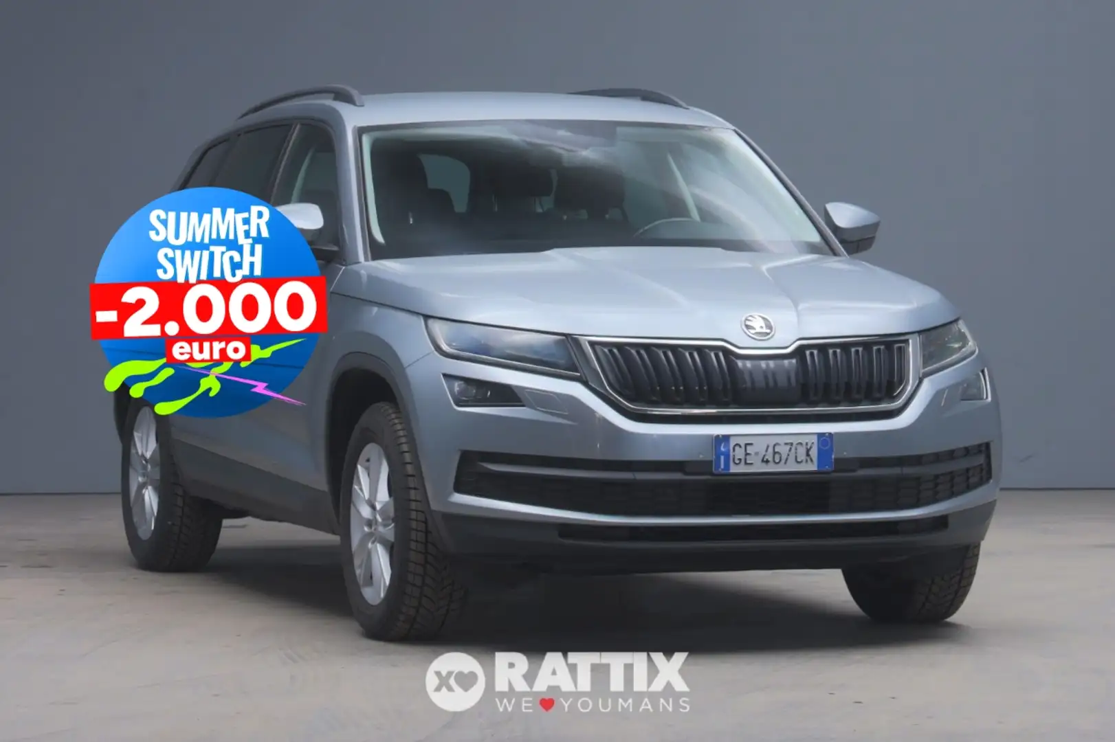Skoda Kodiaq 2.0 TDI Evo 150CV S-Tech DSG 4x4 7p.ti Grigio - 1