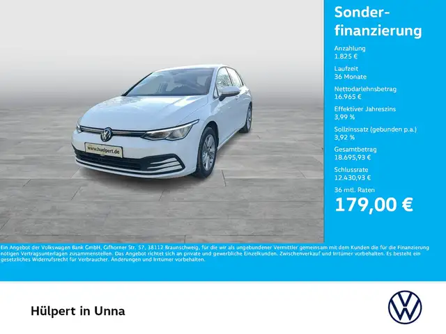 Volkswagen Golf VIII 2.0 LIFE ACC CARPLAY ALU SITZHEIZUNG