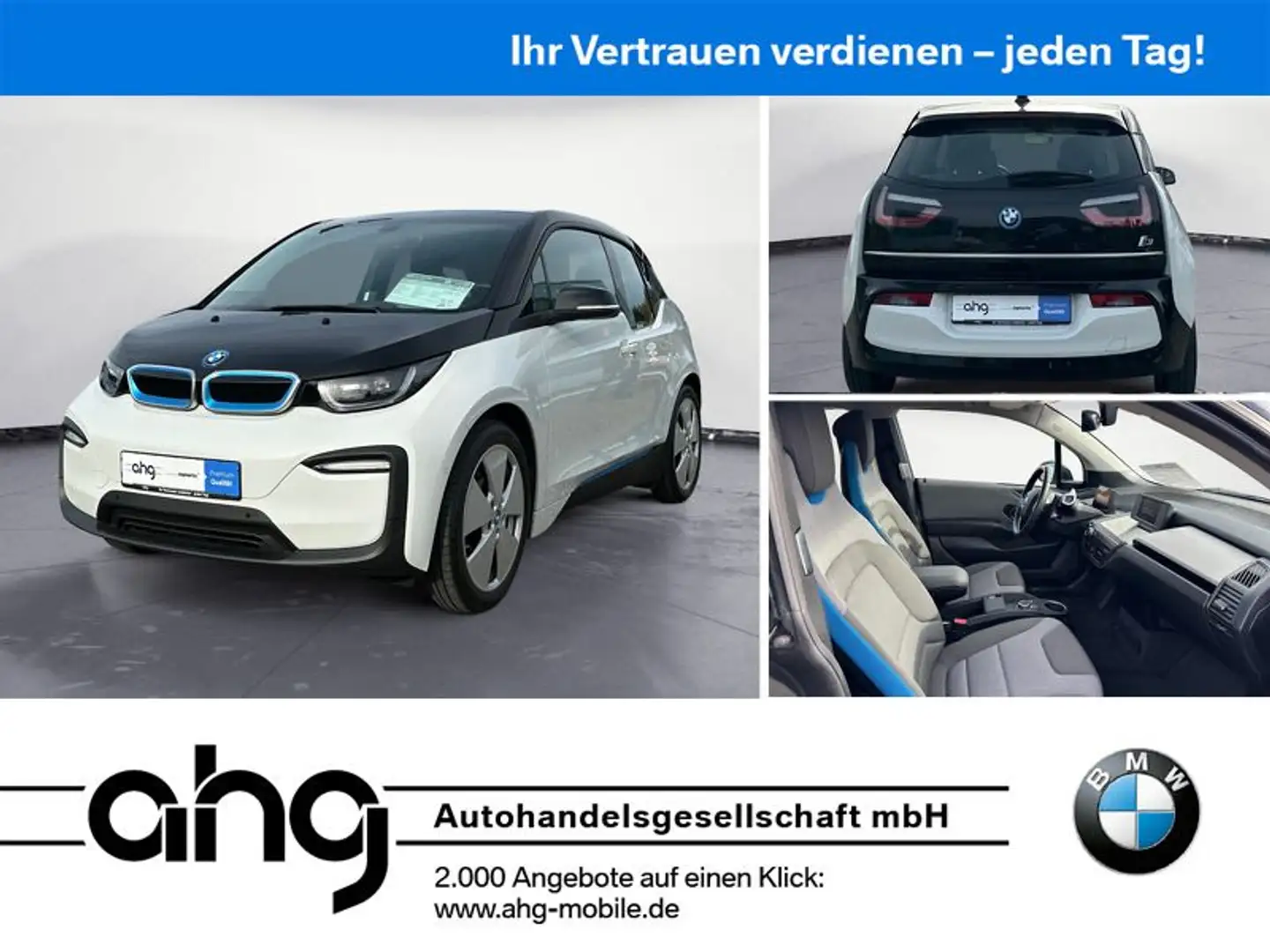 BMW i3 (120 Ah), Navi Rückfahrkamera Sitzheizung Blanco - 1