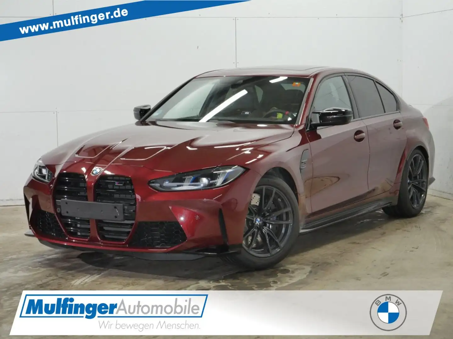 BMW M3 Comp.CarbonSitze CompoundBremse Glasd.Ha/Ka. Rot - 1