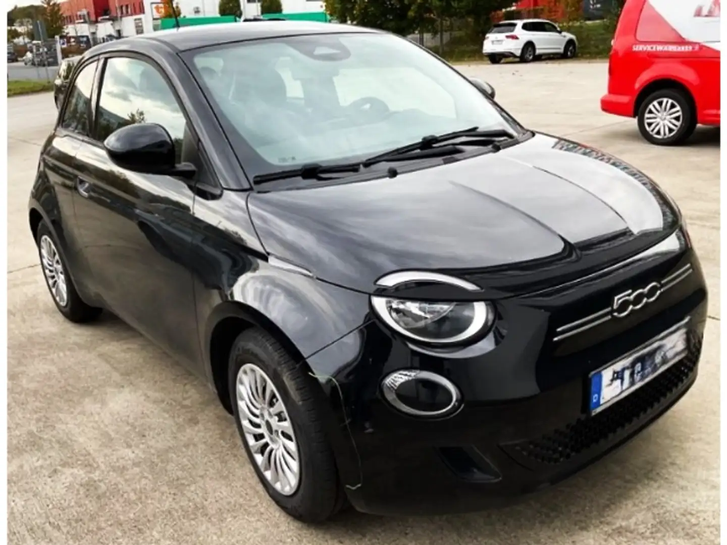 Fiat 500e Neuer e Action Automatik Komfort,-Radio,-Winter-Pa Schwarz - 2