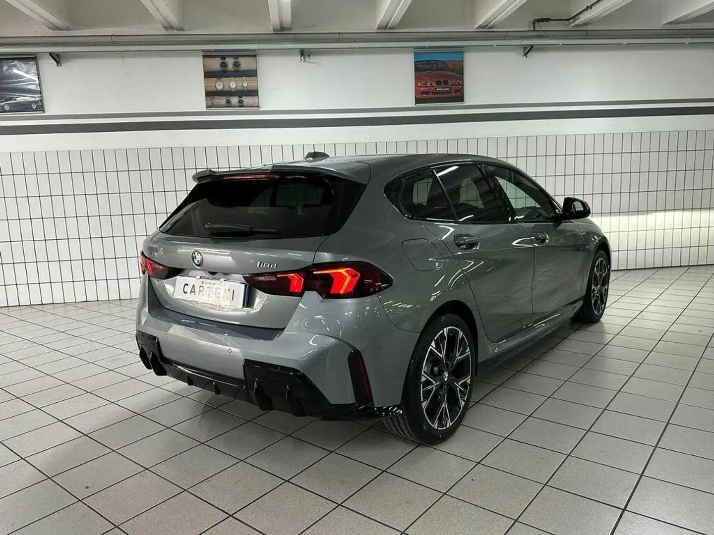 BMW 118 d MSport Pro auto Grigio - 2