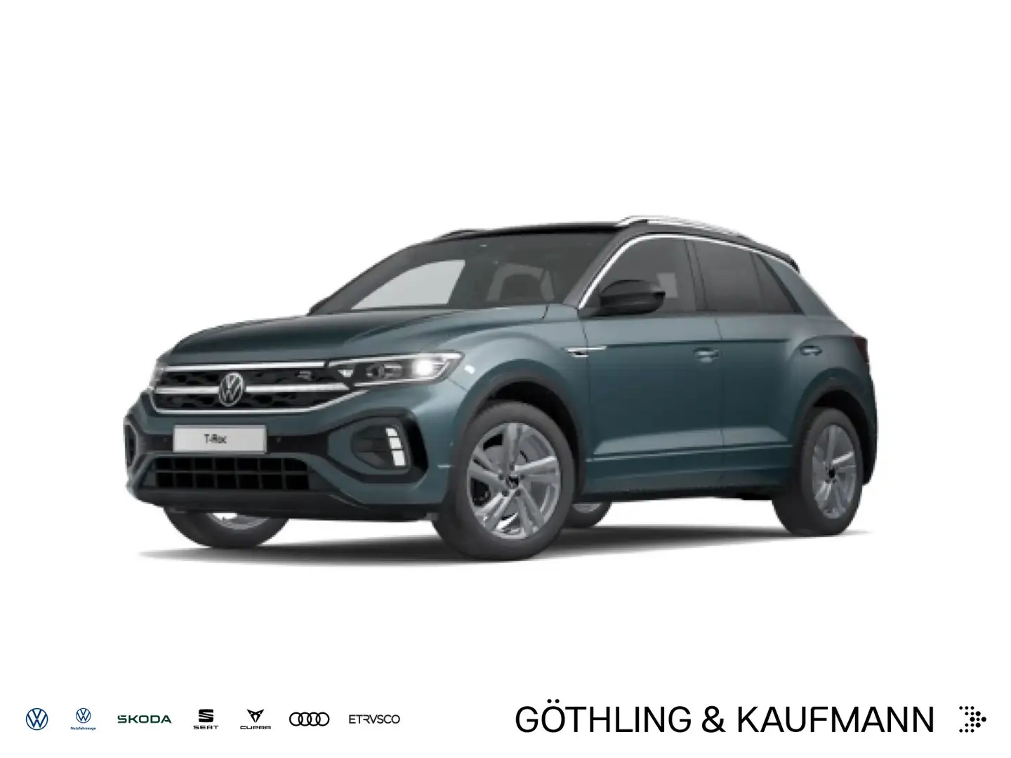 Volkswagen T-Roc R-Line 1.0 TSI*NAVI*KAM*PDC*LED*SHZ Blau - 1