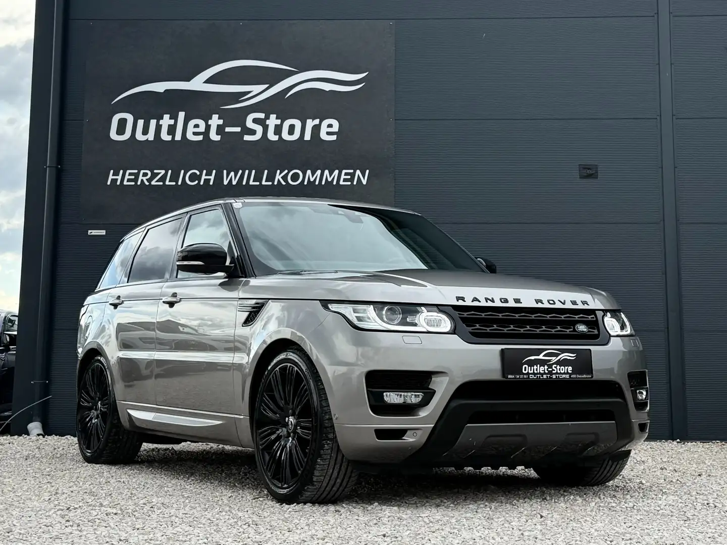Land Rover Range Rover Sport 3,0 SDV6 HSE Dynamic*Luft*Pano*R-Kamera*Garantie* Grau - 1