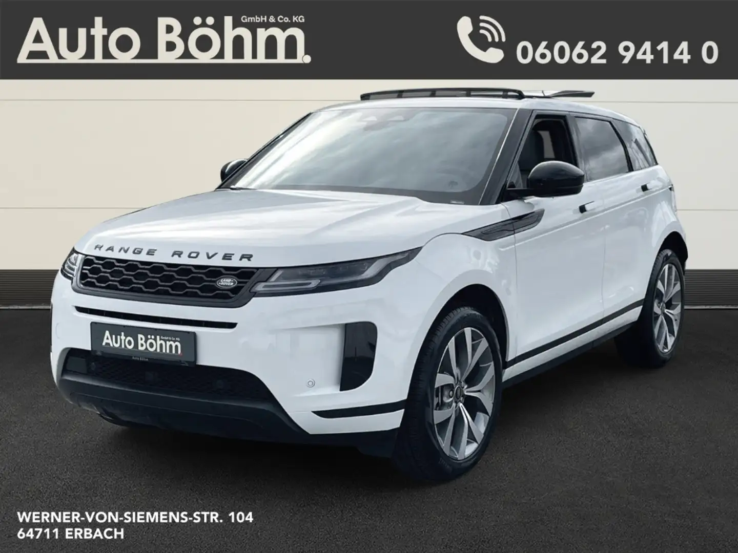 Land Rover Range Rover Evoque P200 SE+ACC+Pano+Nav+DAB+WiPa Weiß - 1
