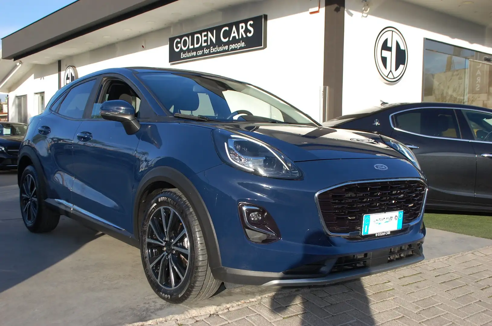 Ford Puma 1.0 ecoboost h 125CV Titanium X S&S Uff Italy Navi Bleu - 1
