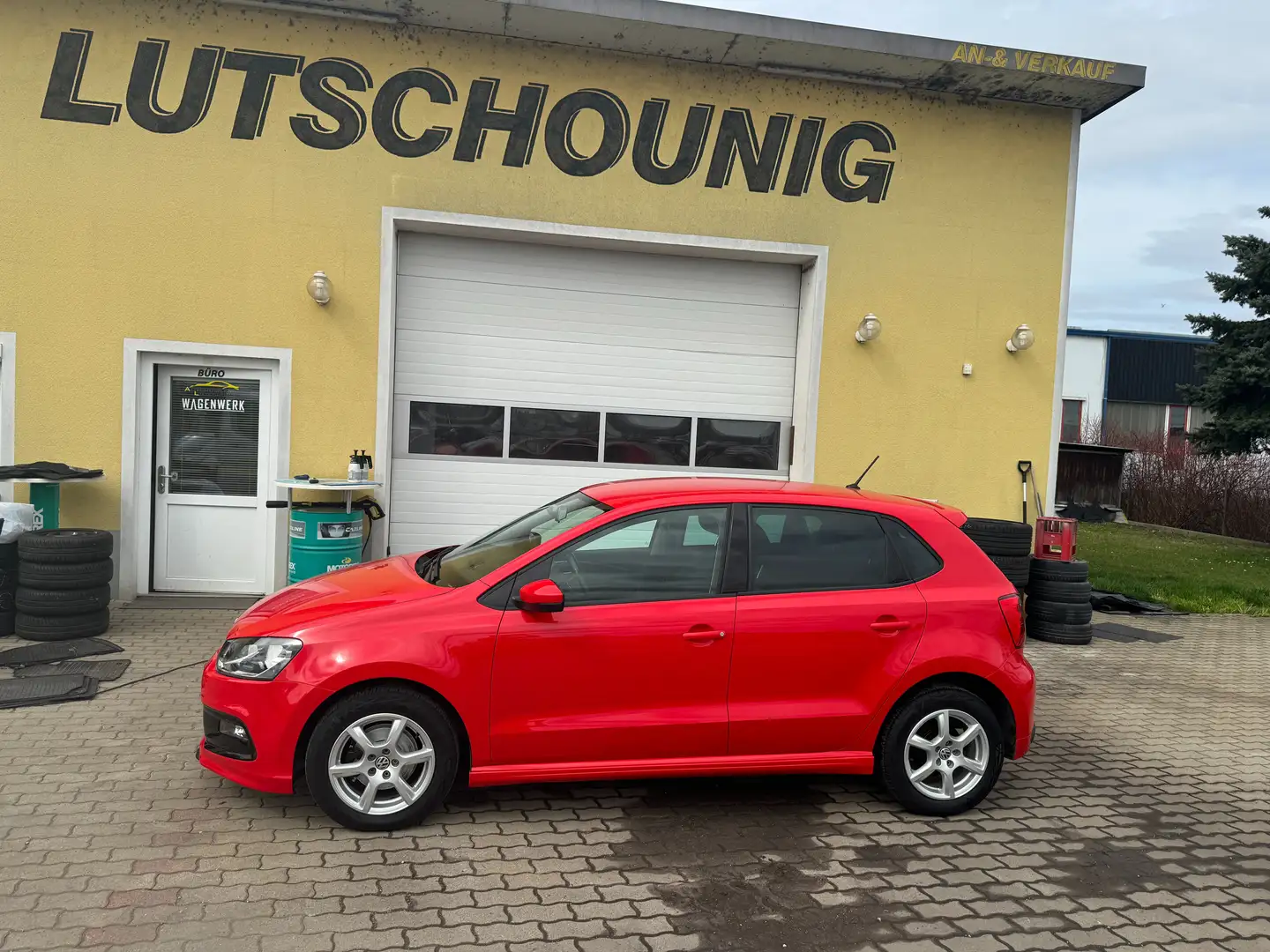 Volkswagen Polo Sport Austria 1,0 R-Line Rot - 2