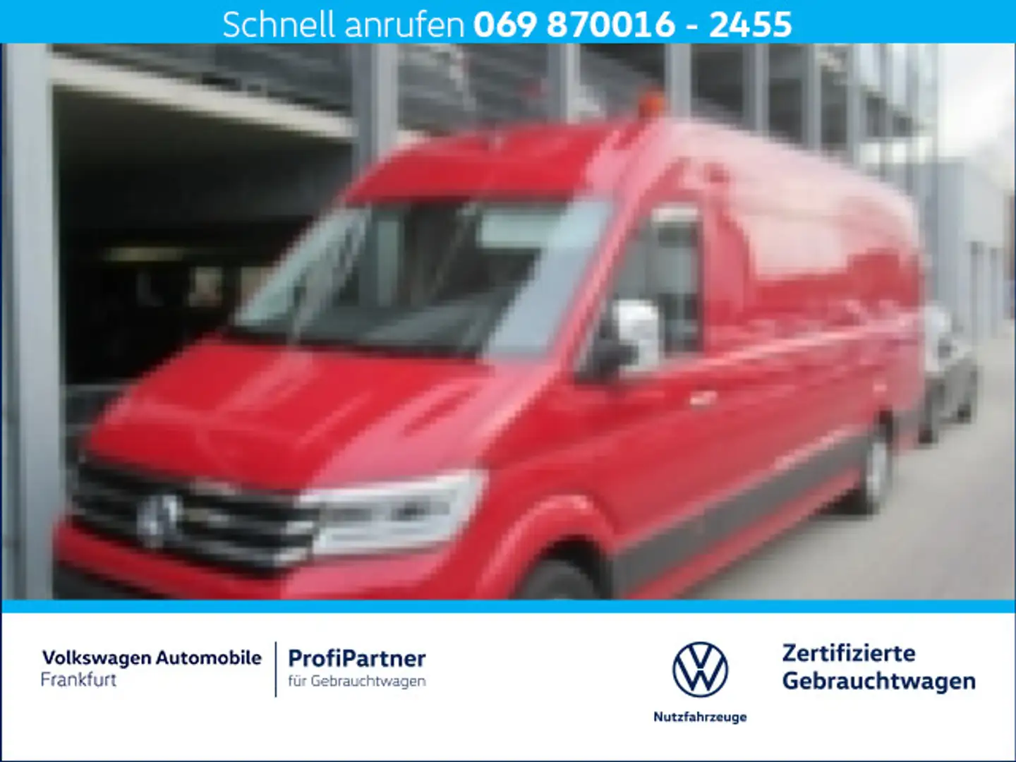 Volkswagen Crafter 35 Kasten 2.0 TDI DSG 4Motion Trendline Roşu - 1