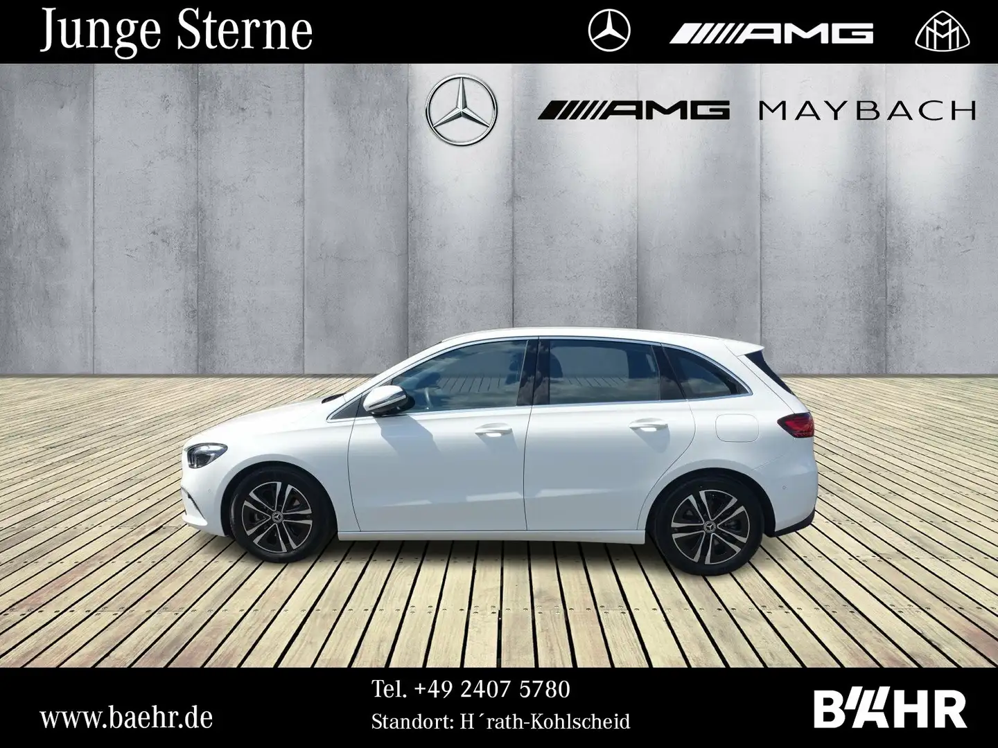 Mercedes-Benz B 200 B 200 Progressive/MBUX-Navi/LED/SHZ/RFK/LMR-17" Weiß - 2