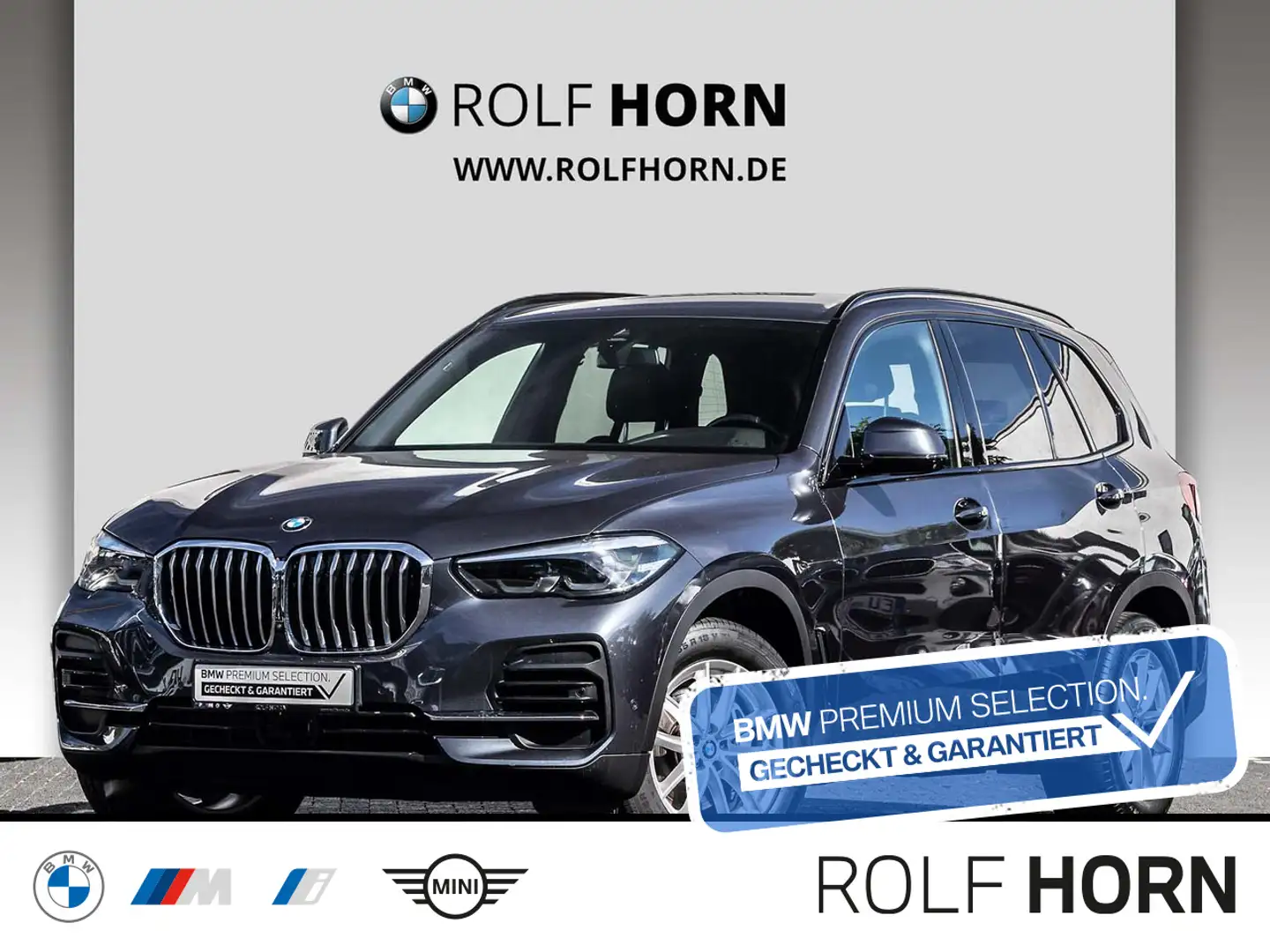 BMW X5 xDrive30d AHK 360° RKam Navi Standhzg ACC LED Grau - 1