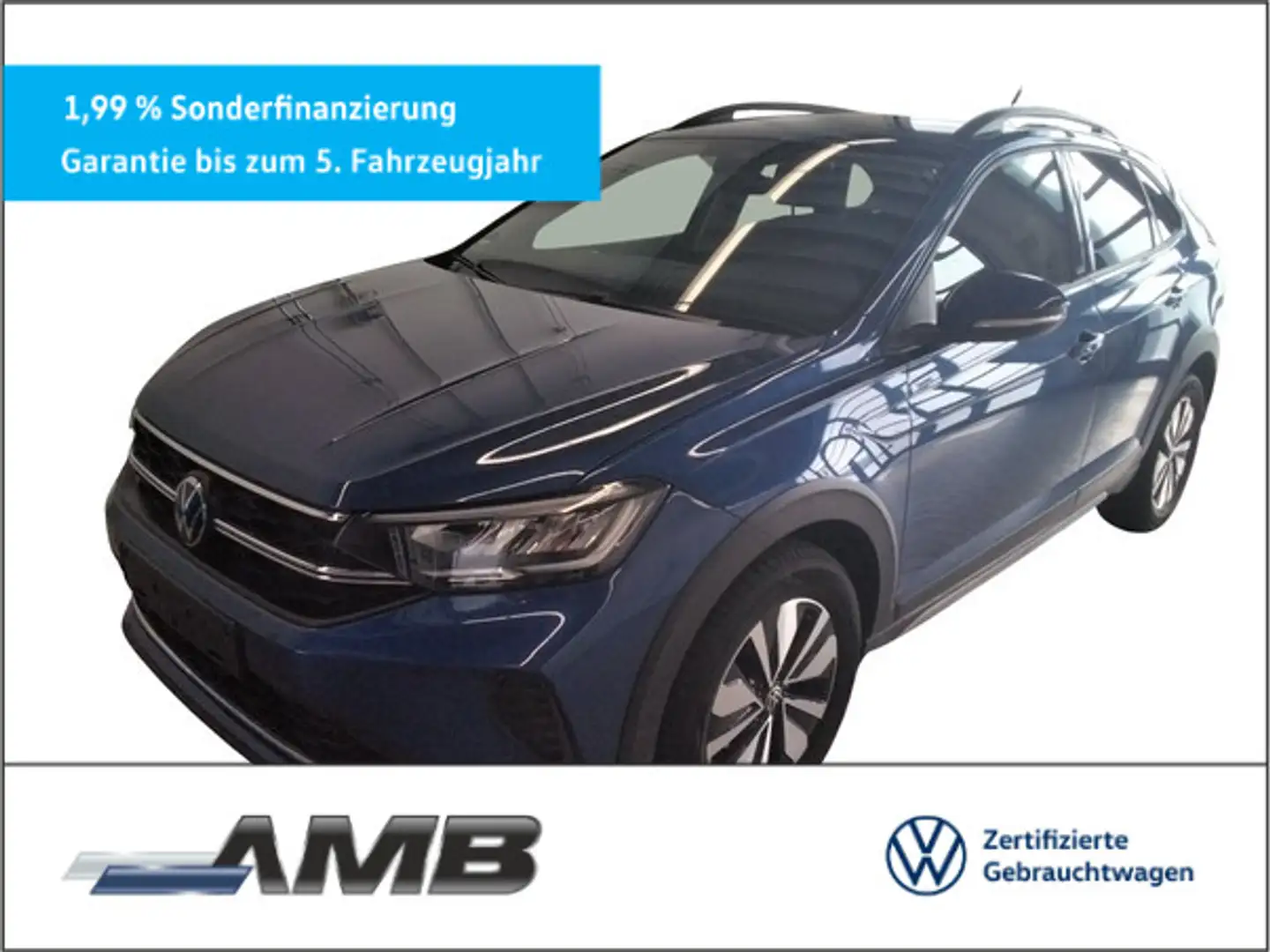 Volkswagen Taigo Move 1.0 TSI AHK/LED/Sitzhzg/04.29Garantie Bleu - 1