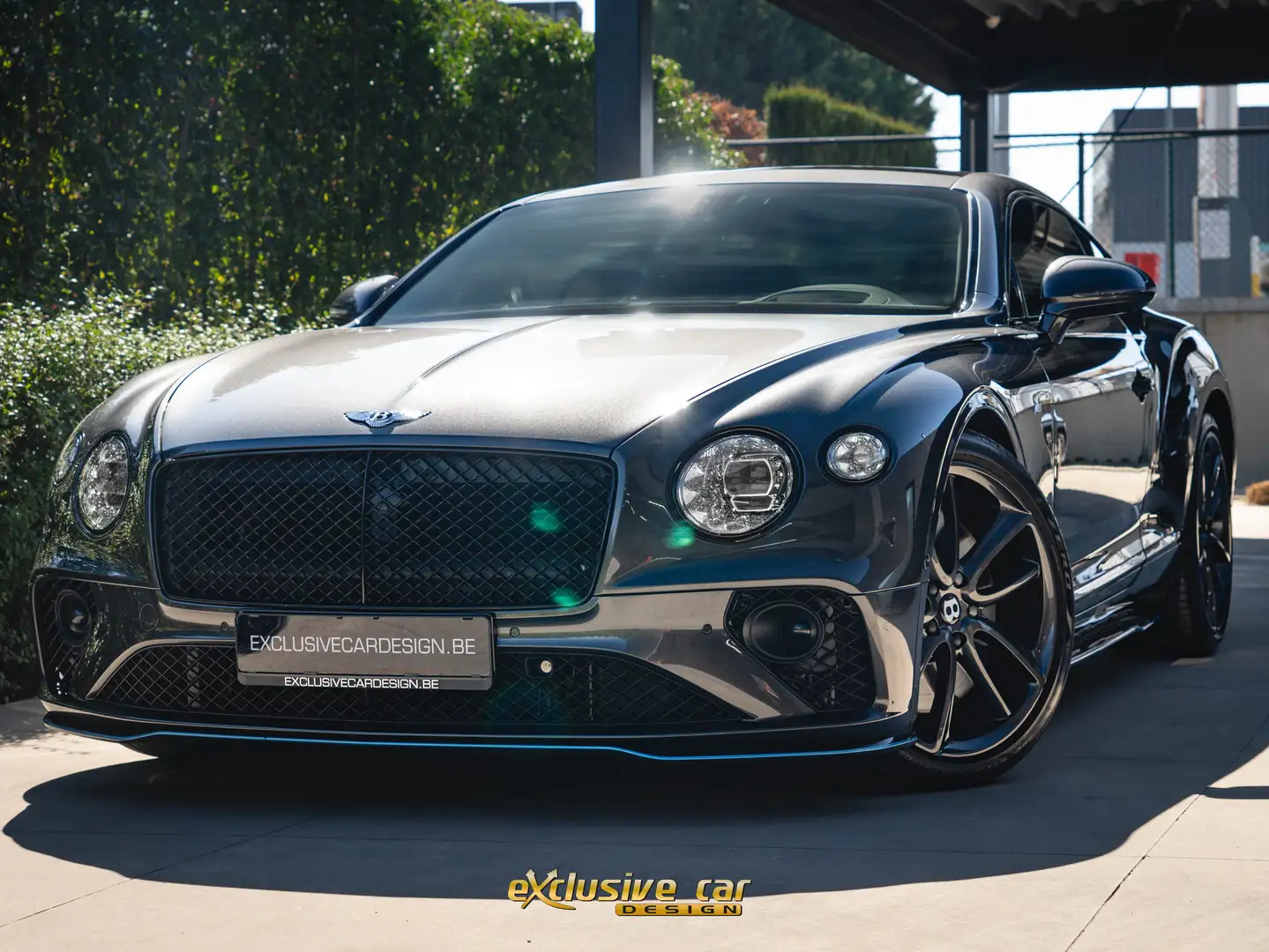 Bentley Continental GT Continental GT V8 Blackline Mulliner/NAIM/Pano/BTW Gris - 1