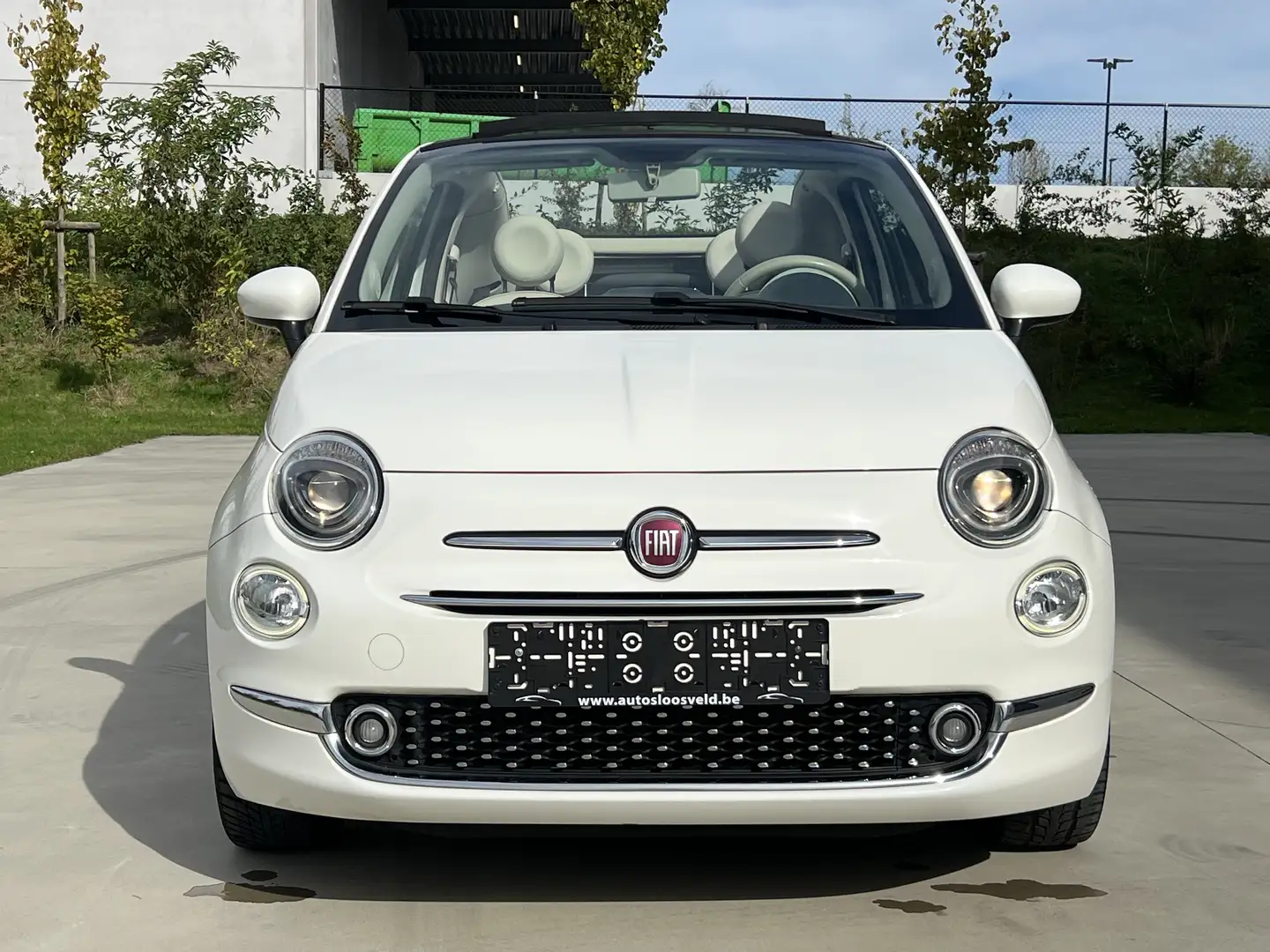 Fiat 500C 1.2i Euro 6b Cabrio / AIRCO / PDC / Amper 42.000km Weiß - 2
