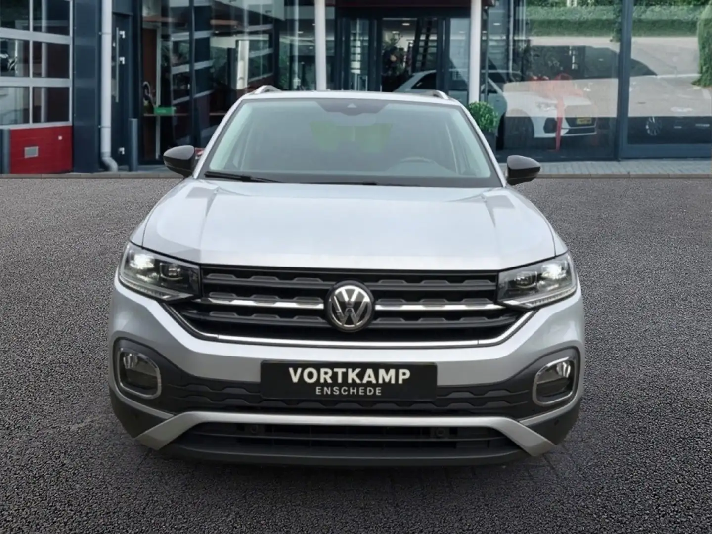 Volkswagen T-Cross 1.0 TSI DSG STYLE TREKHAAK/CAM/ACC/NAVI/CARPLAY Gris - 2