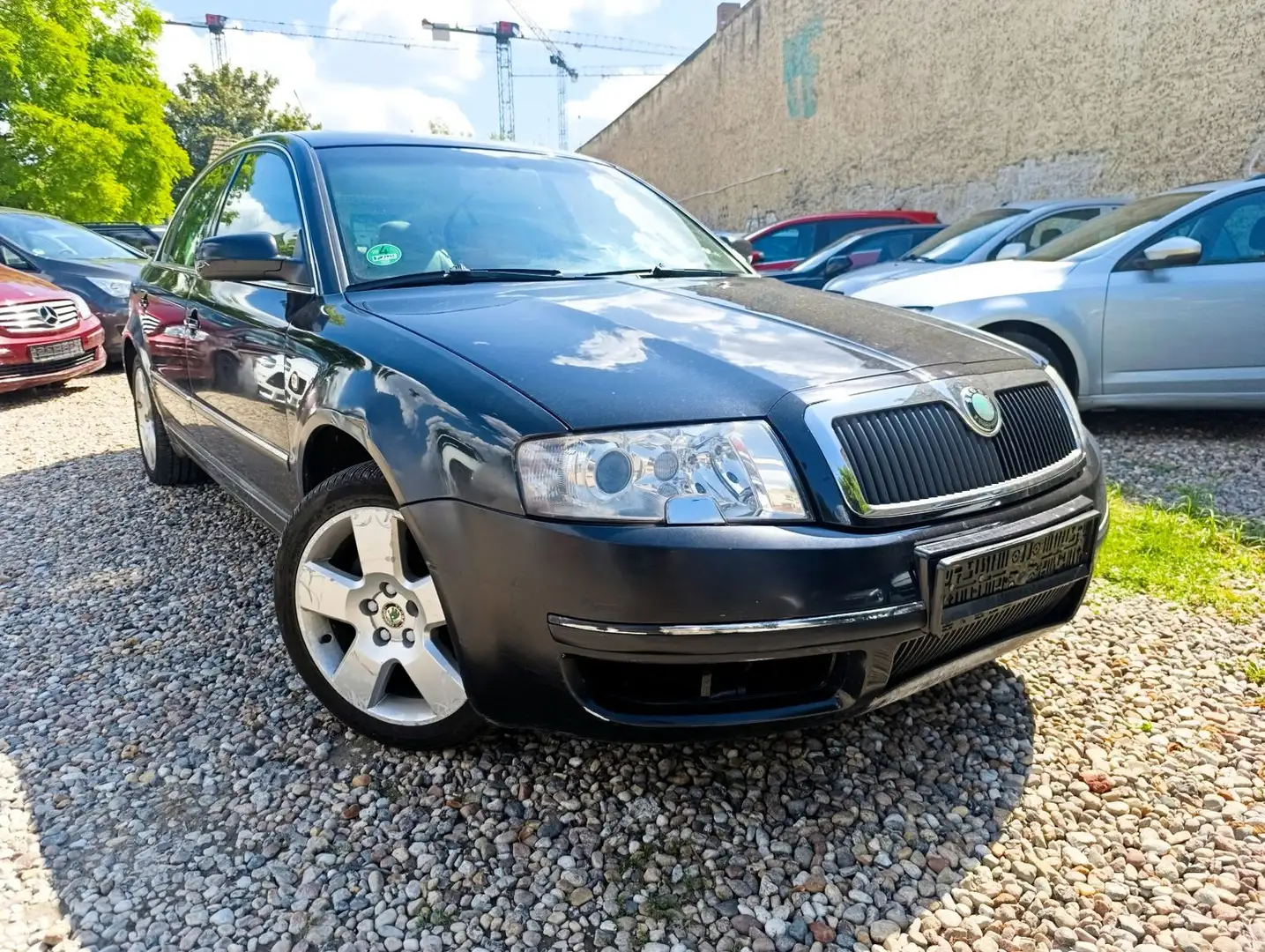 Skoda Superb Elegance-VOLLAUSSTATTUNG-1.HAND Negro - 1