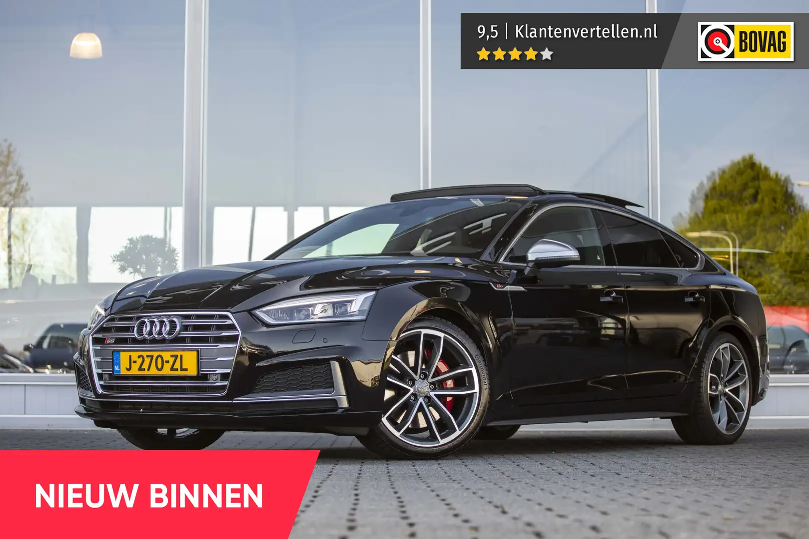Audi S5 Sportback 3.0 TFSI Quattro | Pano | B&O | Camera Zwart - 1