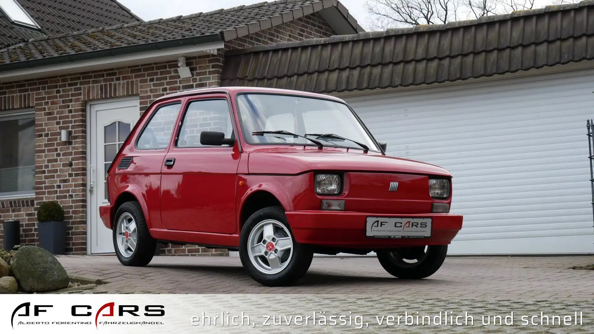 Fiat 126 P Polski Komplett Restaurierter Fiat Czerwony - 2