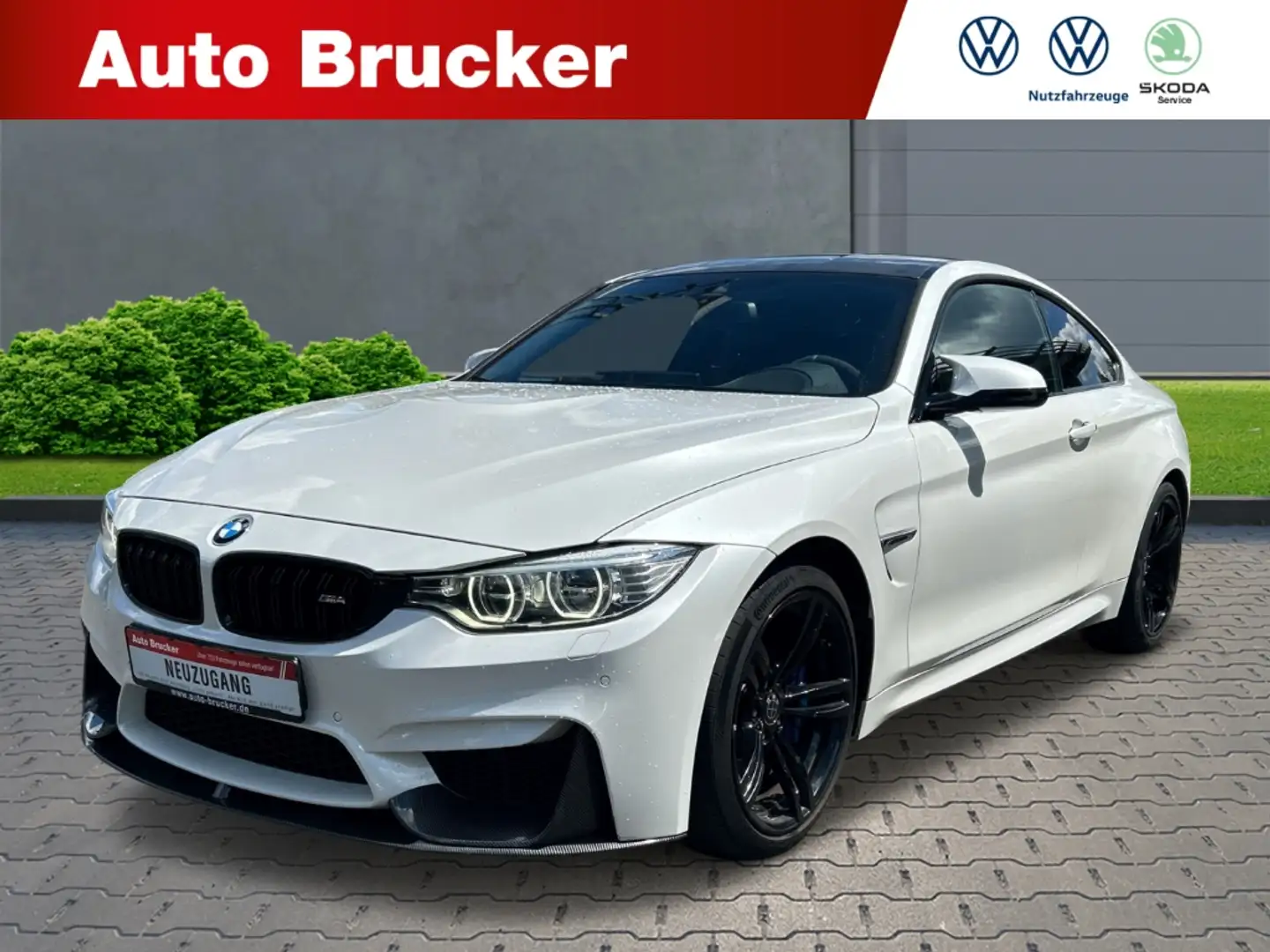 BMW M4 Coupe+Navi+Leder+elektr.Sitze+Klimaautomatik (Ohne Weiß - 1