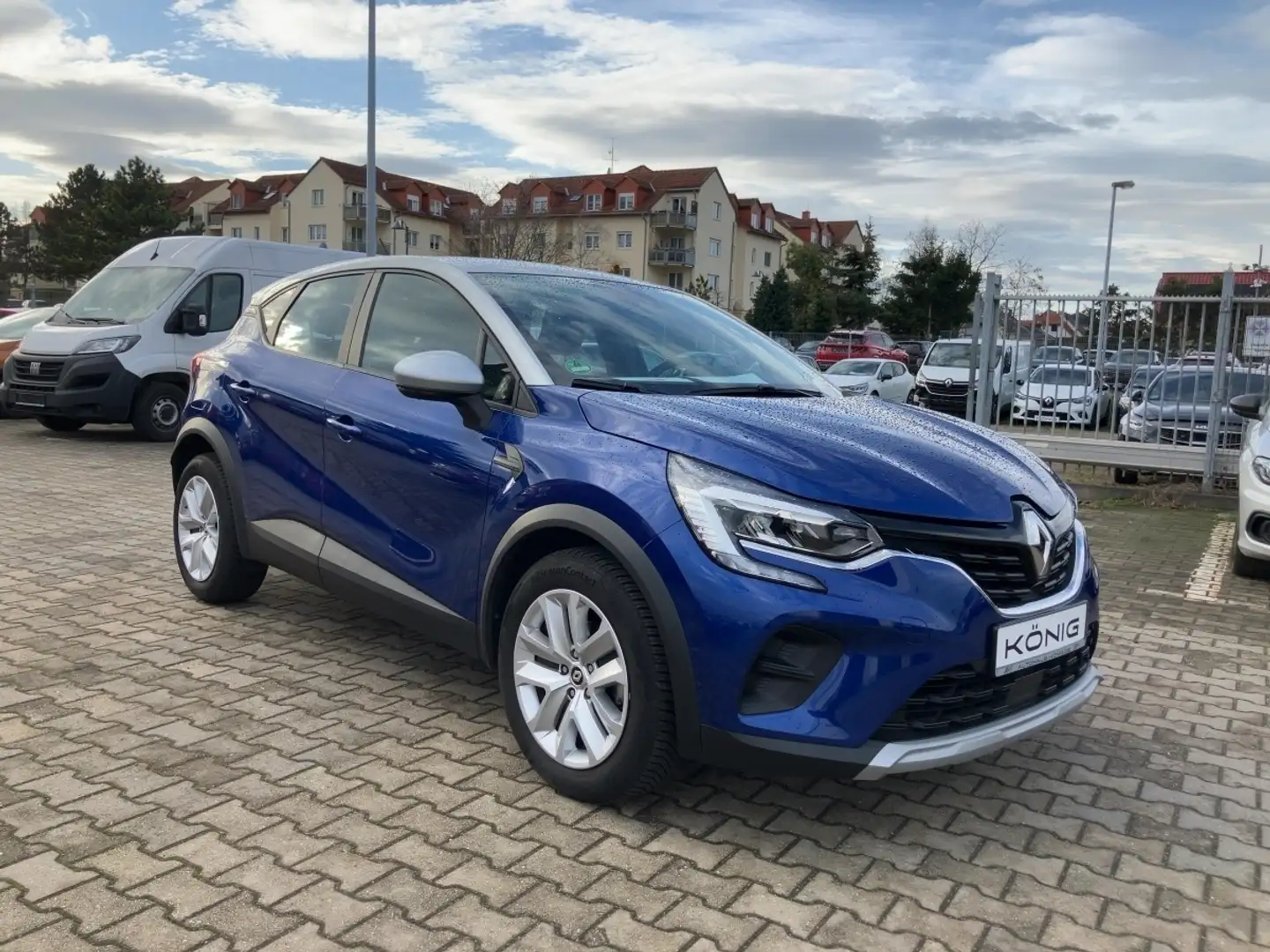 Renault Captur 1.0 TCe 90 EQUILIBRE KLIMA*NAVI*Tempomat Blau - 2