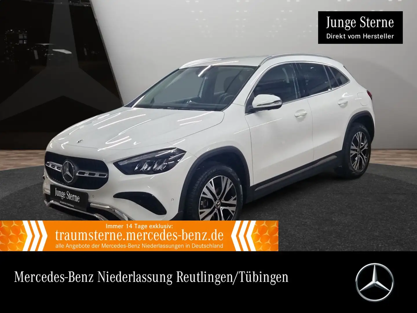 Mercedes-Benz GLA 250 e PROGRESSIVE+360°+AHK+LED+TOTW+8G Weiß - 1