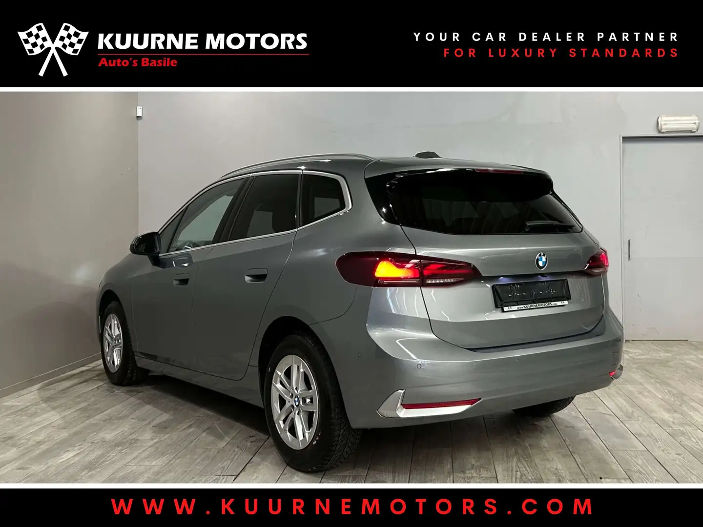 BMW 218 dA ActiveTourer Pano/Leder/Cam/Gps *1j garantie* Gris - 2
