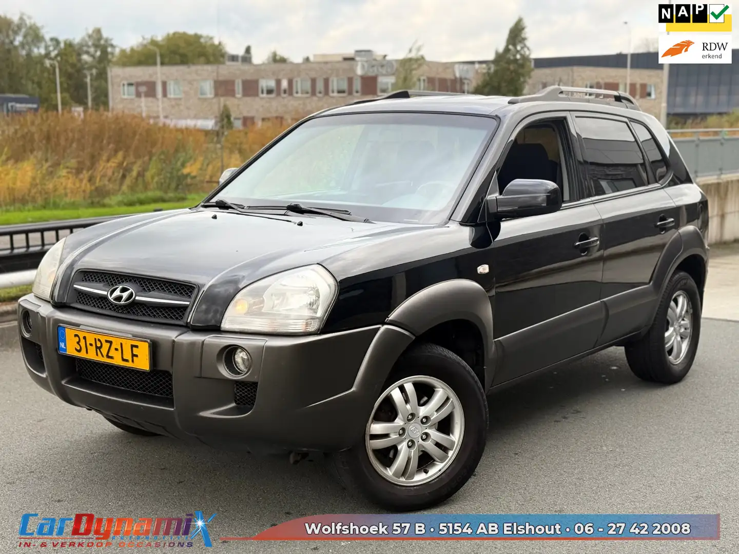 Hyundai TUCSON 2.0i Dynamic | Airco | Cruise | PDC | APK '26 | Tr Zwart - 1