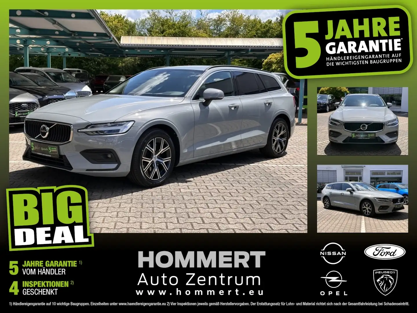 Volvo V60 Kombi B3 Core *ACC*beh.Lenk*Sitzh.v/h* Gris - 1