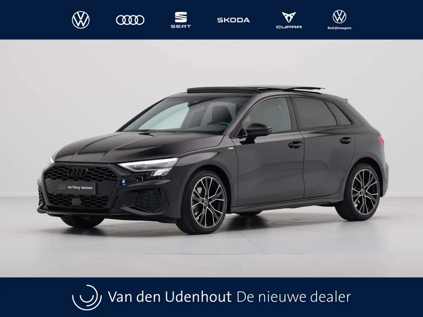 Audi A3 Sportback 30 TFSI S edition 110 pk S-Tronic Panora Negro - 1