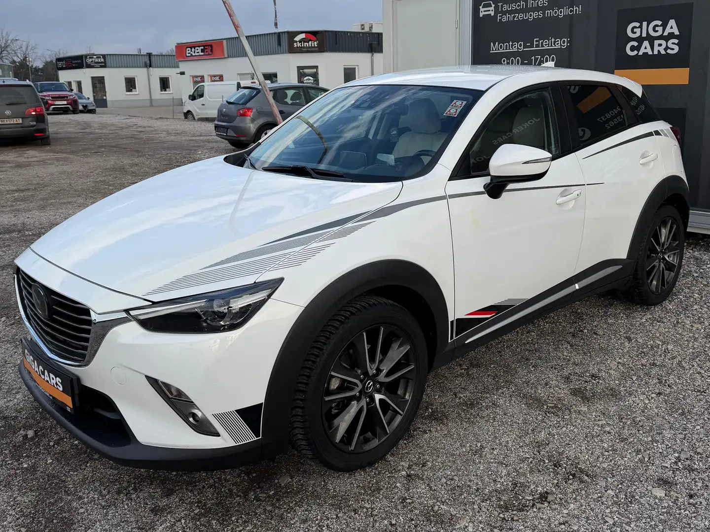 Mazda CX-3 Sports-Line AWD Weiß - 1