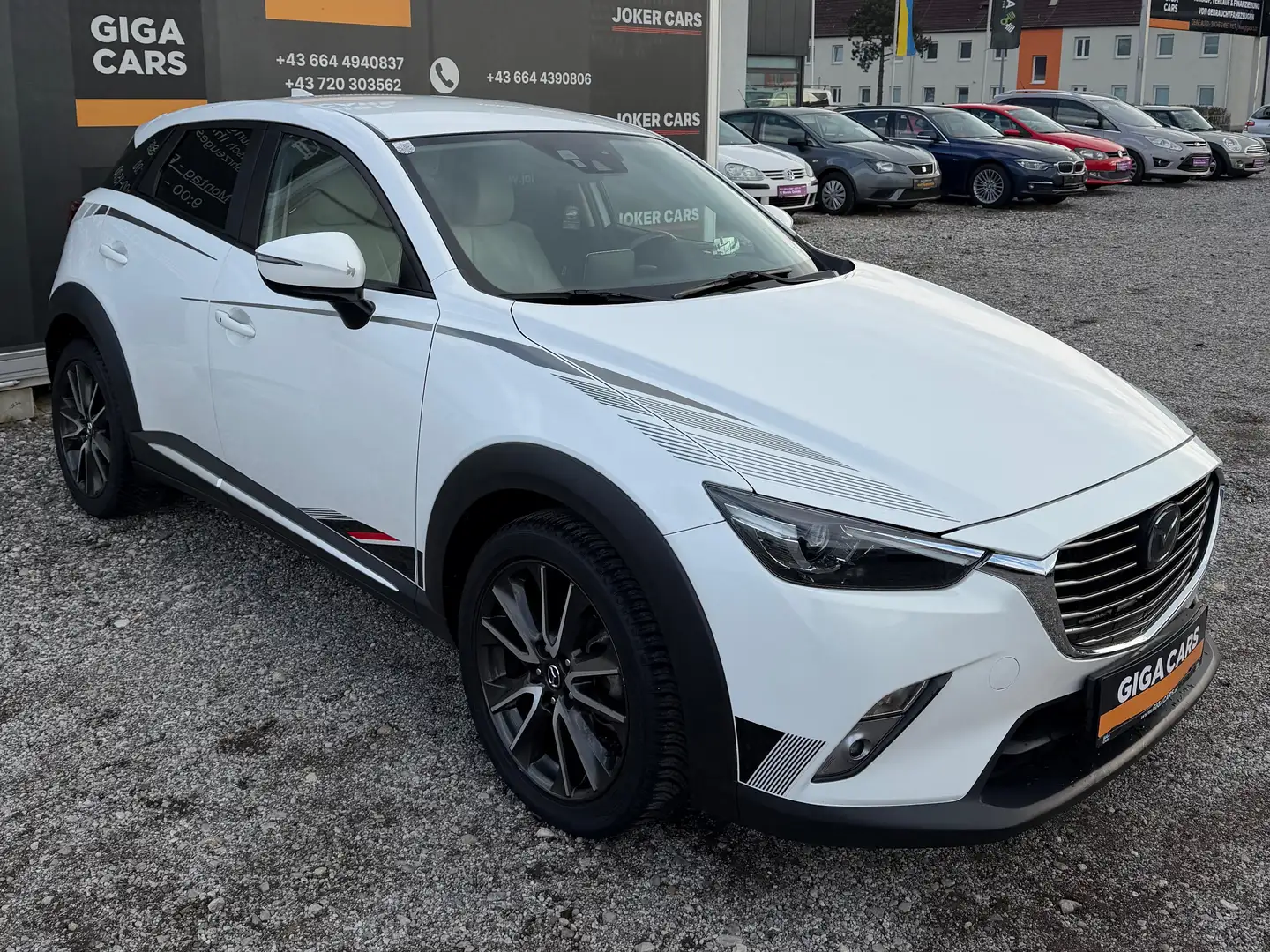 Mazda CX-3 Sports-Line AWD Weiß - 2