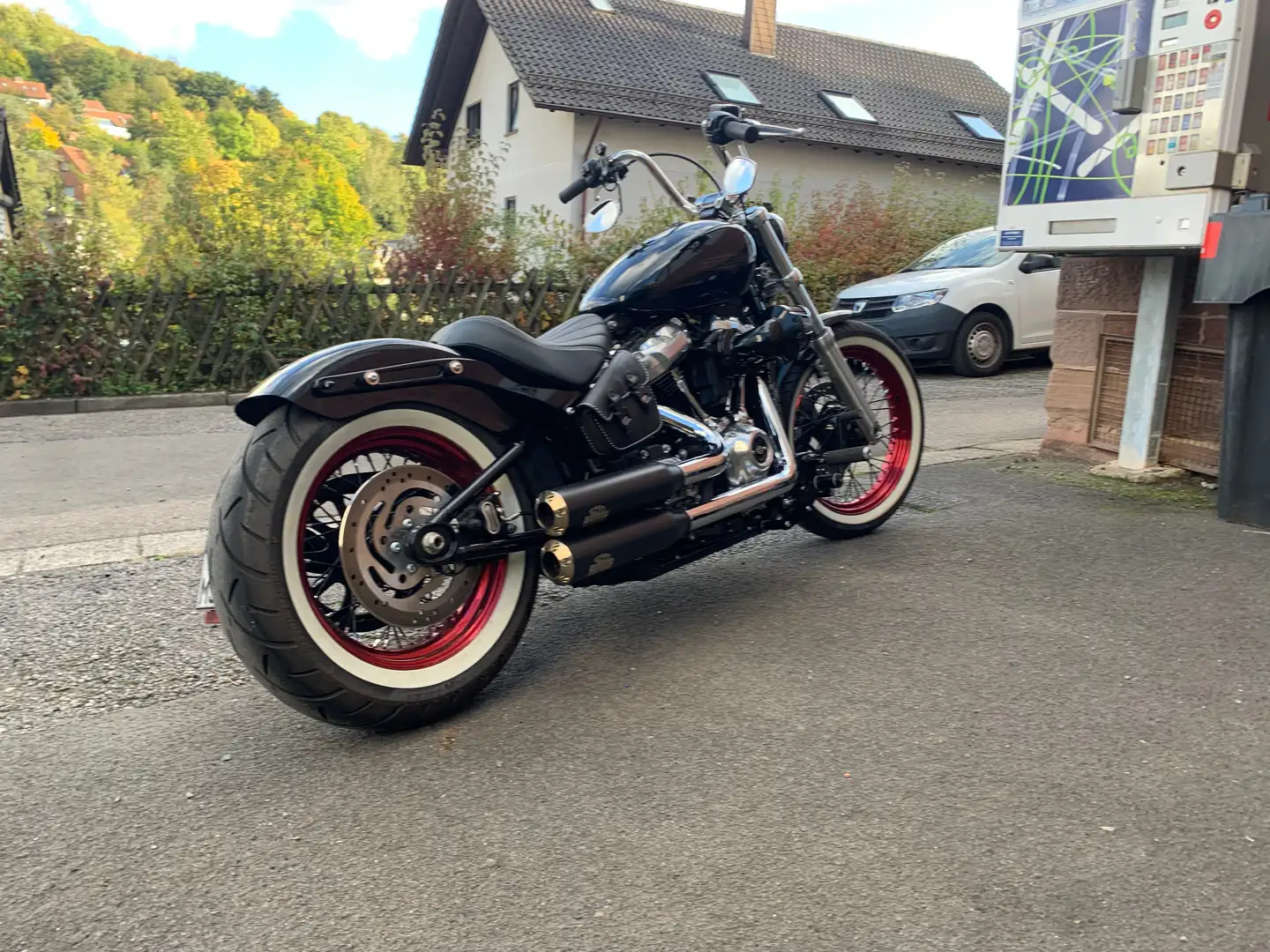 Harley-Davidson Softail FXST Černá - 2