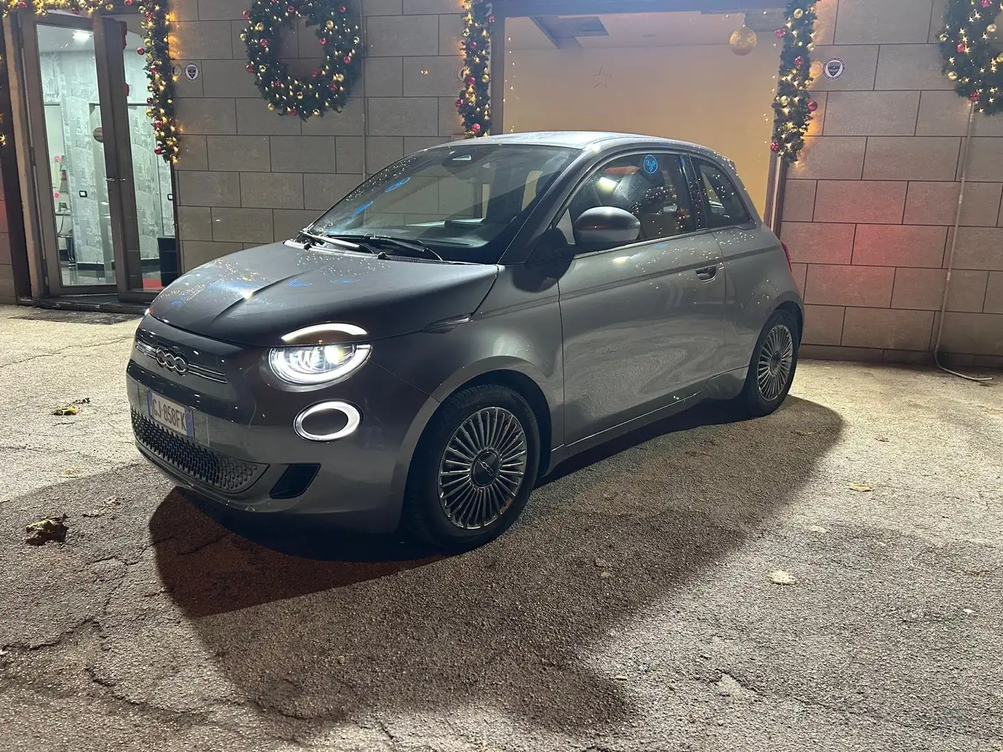 Fiat 500e 42 kWh Icon FARI FULL LED -NAVI LA PRIMA Grigio - 1