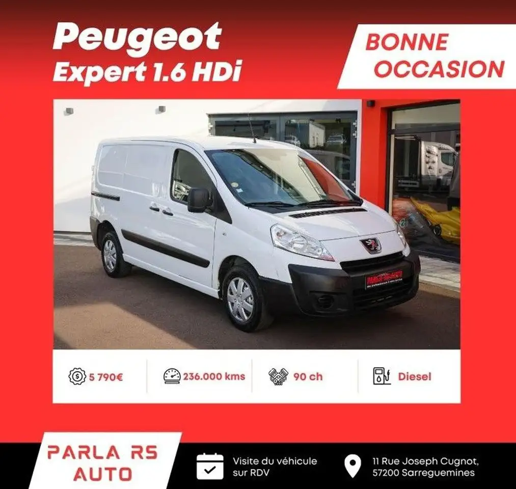 Peugeot Expert 1.6 HDi 90ch 3 places