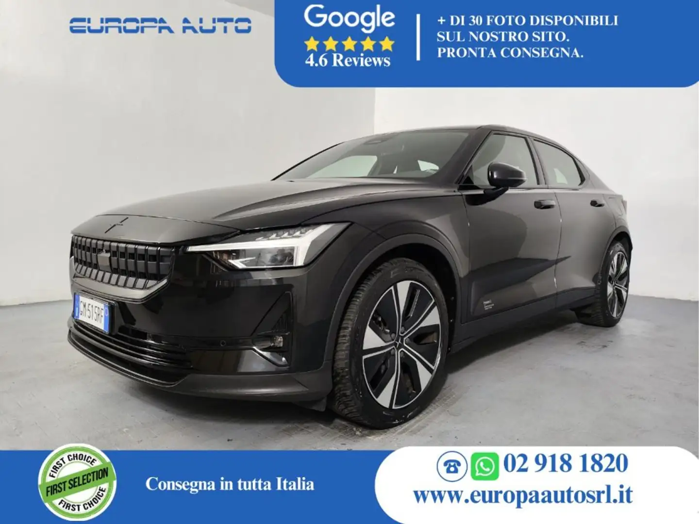 Polestar 2 Long Range Single Motor FWD 78kWh Negro - 1