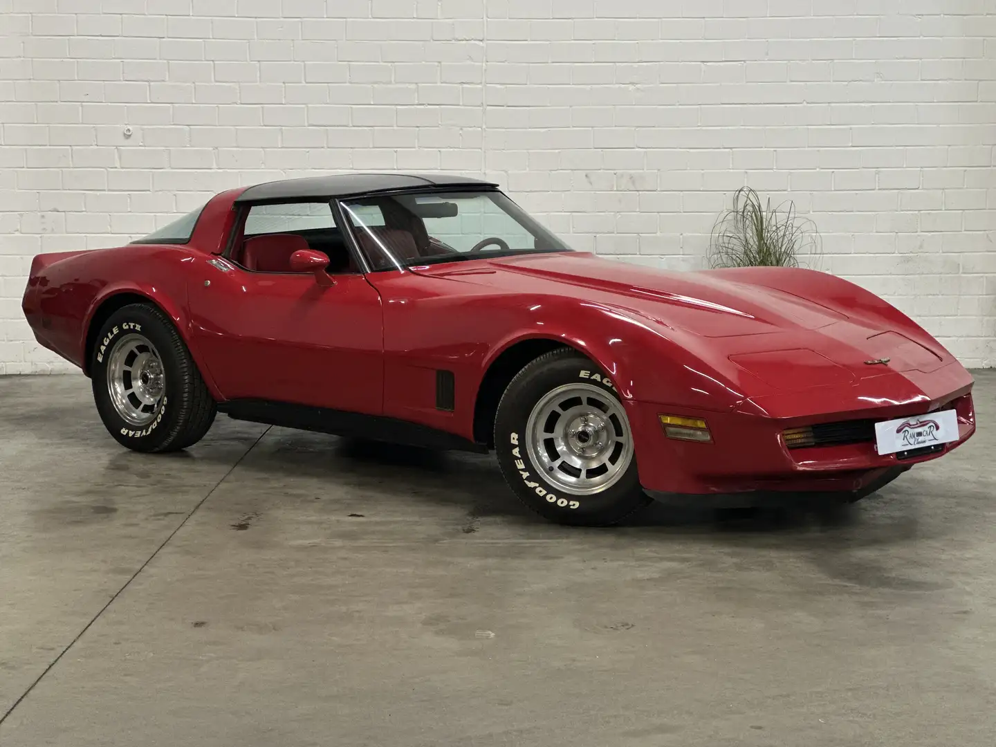 Chevrolet Corvette 3 Targa Baujahr 1981, Glasdach, neue HU Rot - 1