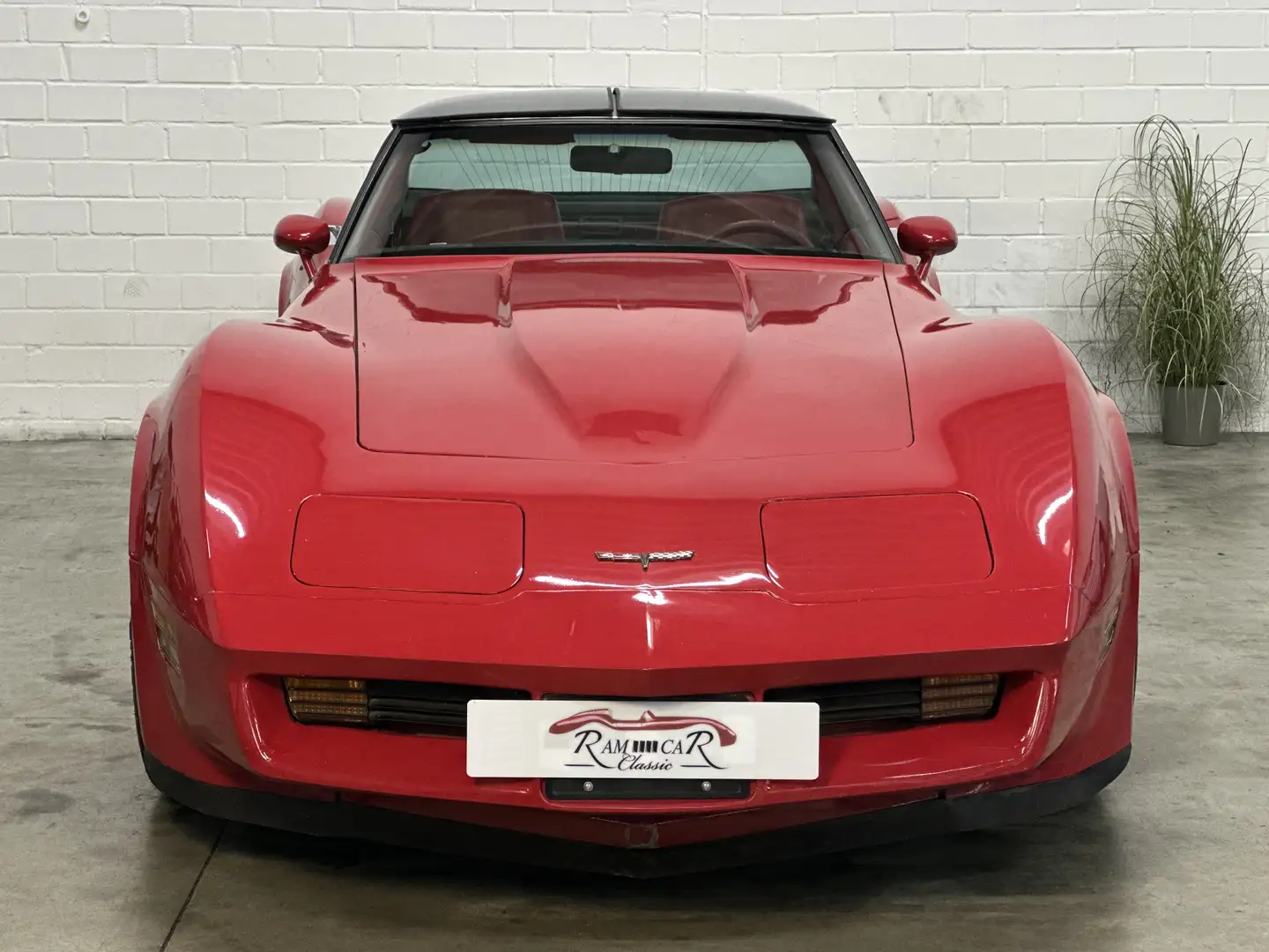 Chevrolet Corvette 3 Targa Baujahr 1981, Glasdach, neue HU Rot - 2