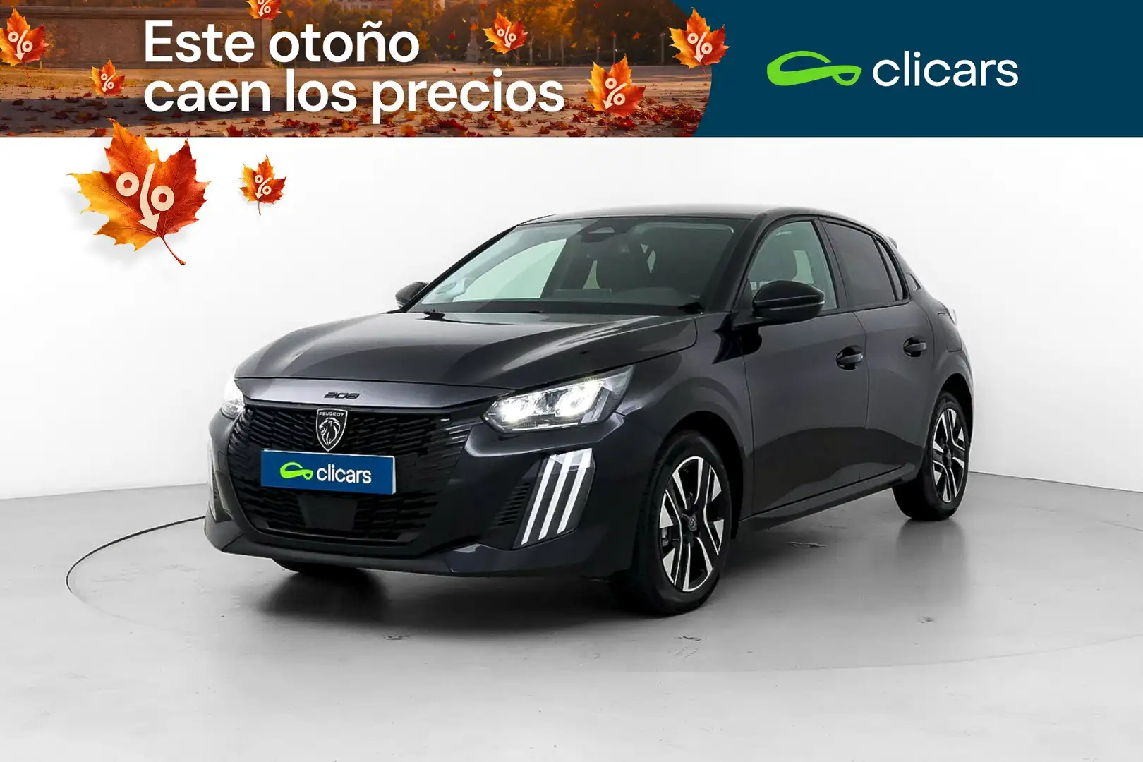Peugeot 208 1.2 Hybrid Allure e-DCS6 100 Negro - 2