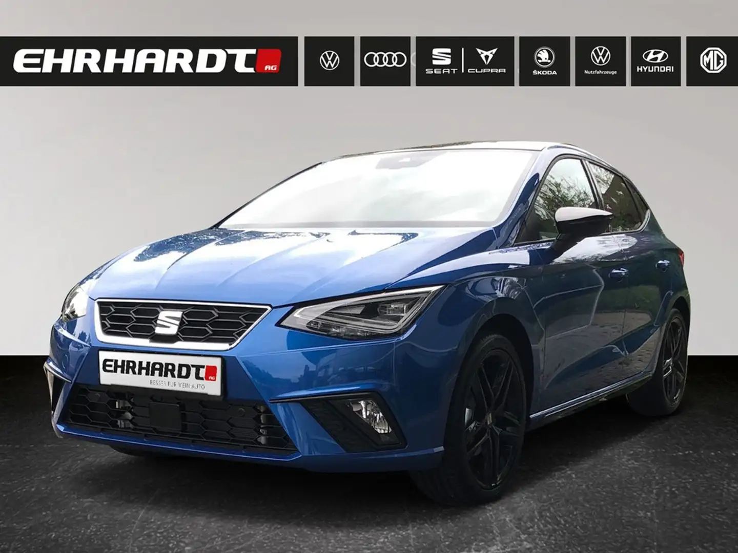 SEAT Ibiza 1.0 TSI DSG FR PRO Black Edition PANO*VIRTUAL*N... Blau - 1