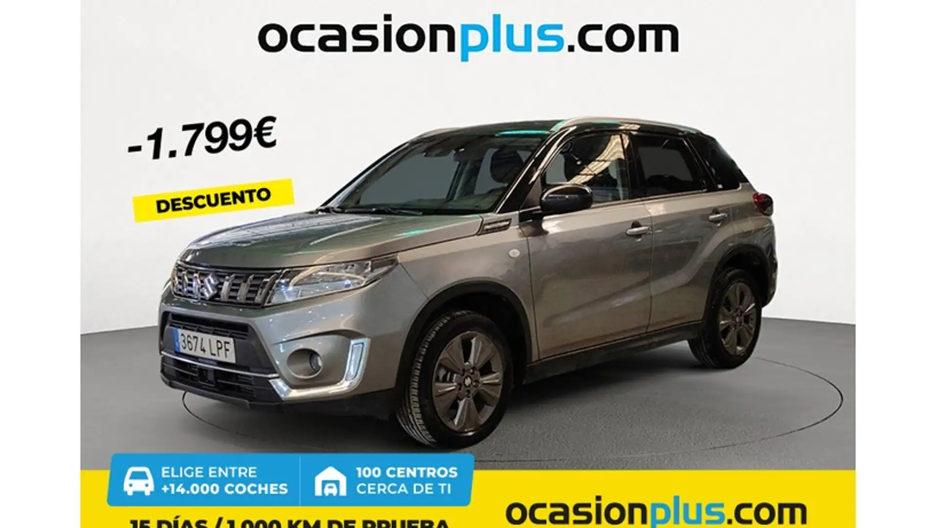 Suzuki Vitara 1.4T GLX Mild Hybrid Gris - 1